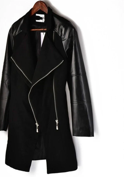 Gabardina Larga Con Cinturón Ajustable Para Mujer | Ideal Para Entretiempo