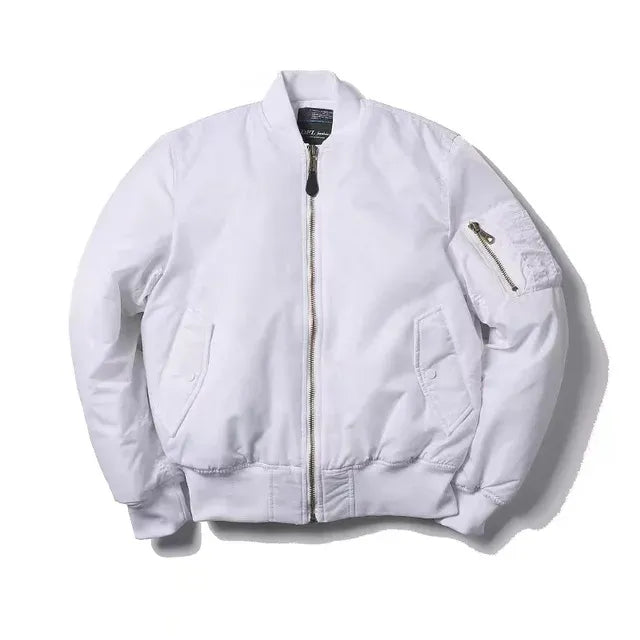 Cazadora Tipo Aviador con Diseño Funcional para Hombre | Ideal para Entretiempo