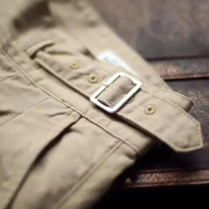 Pantalones Para Hombre Con Corte Recto Y Pliegues Frontales Para Hombre | Ideal Para Uso Diario