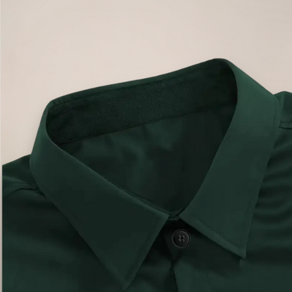 Camisa Slim Fit con Cuello Clásico para Hombre | Ideal para Primavera y Otoño