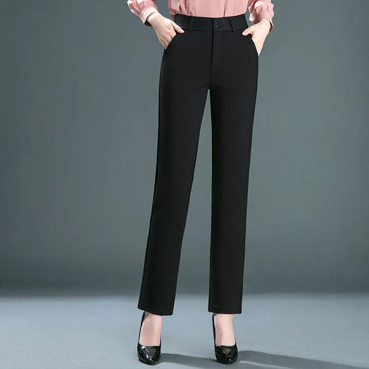 Pantalón Tailleur de Corte Ajustado para Mujer | Ideal para Oficina o Salidas Informales