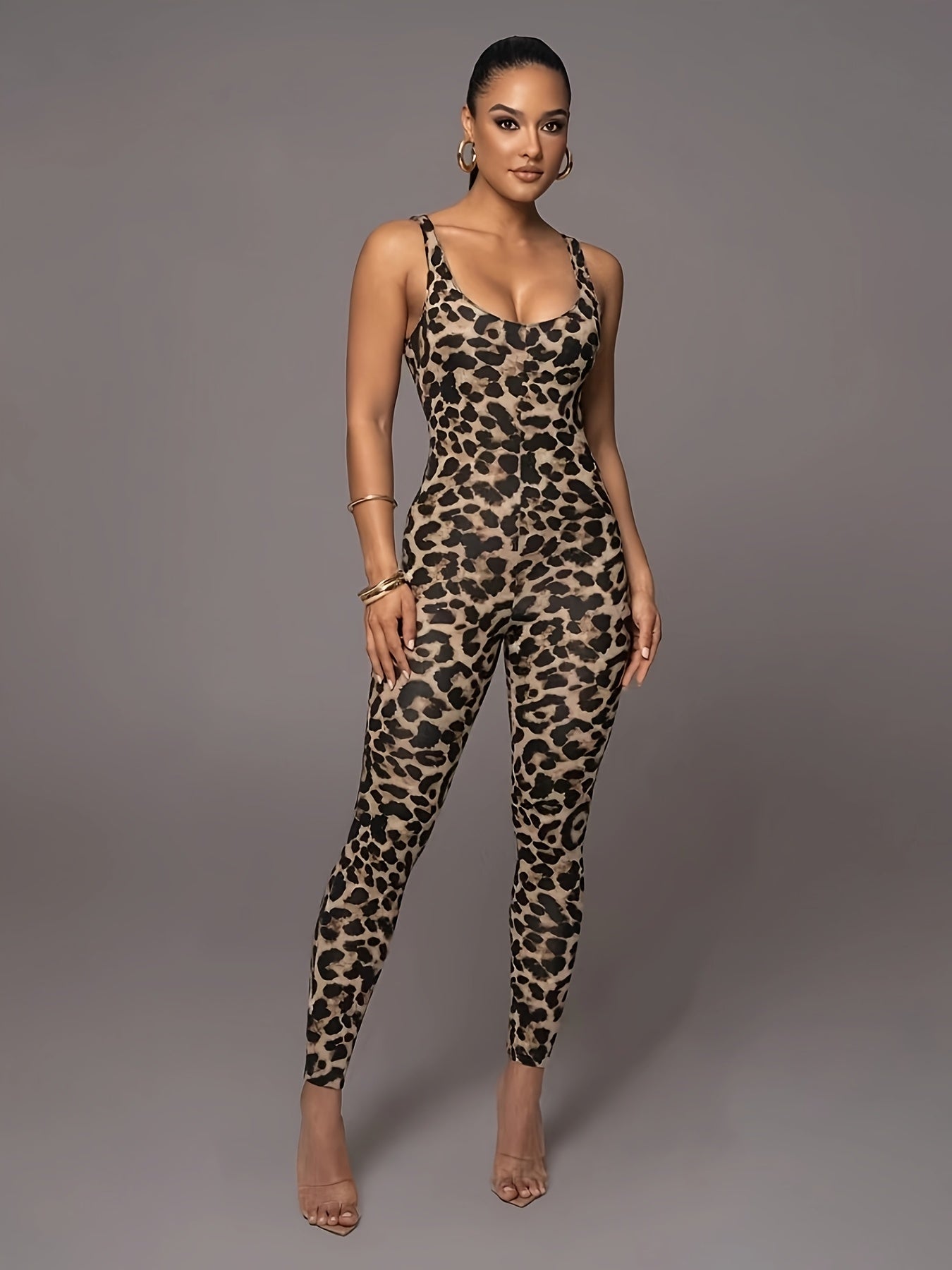 Mono Ajustado Con Estampado Animal Para Mujer | Ideal Para Salidas Y Eventos