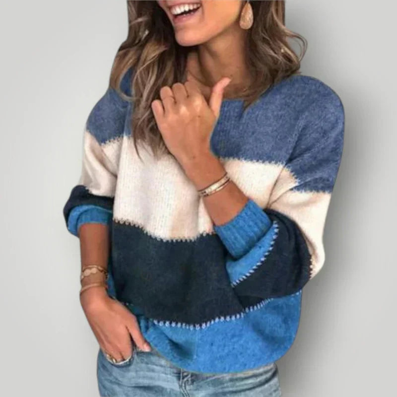 Suéter De Punto De Corte Relajado Para Mujer | Ideal Para Otoño E Invierno