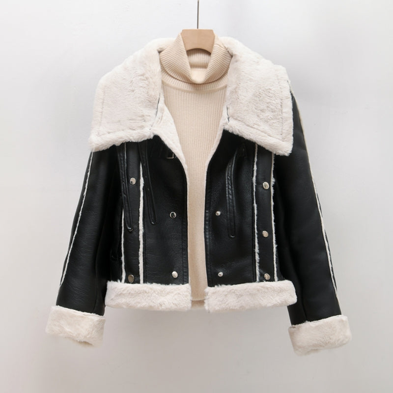 Chaqueta con Cuello de Solapa para Mujer | Ideal para Otoño e Invierno