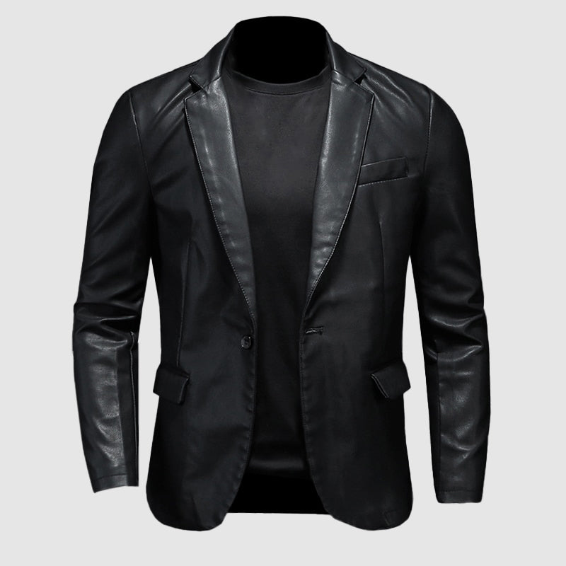 Chaqueta Con Cierre De Cremallera Frontal Y Corte Ajustado Para Hombres | Ideal Para Uso Diario