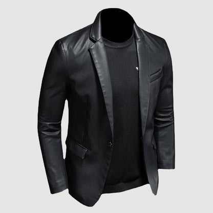 Chaqueta Con Cierre De Cremallera Frontal Y Corte Ajustado Para Hombres | Ideal Para Uso Diario