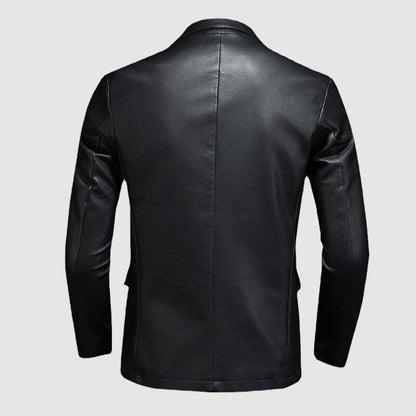 Chaqueta Con Cierre De Cremallera Frontal Y Corte Ajustado Para Hombres | Ideal Para Uso Diario