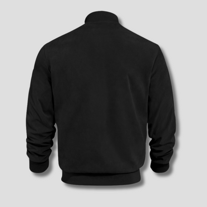 Chaqueta Bomber con Cierre de Cremallera para Adultos | Ideal para Períodos de Entretiempo