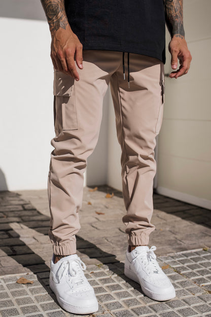 Pantalones Cargo Para Hombre Con Cintura Ajustable Y Corte Recto | Ideal Para Uso Diario