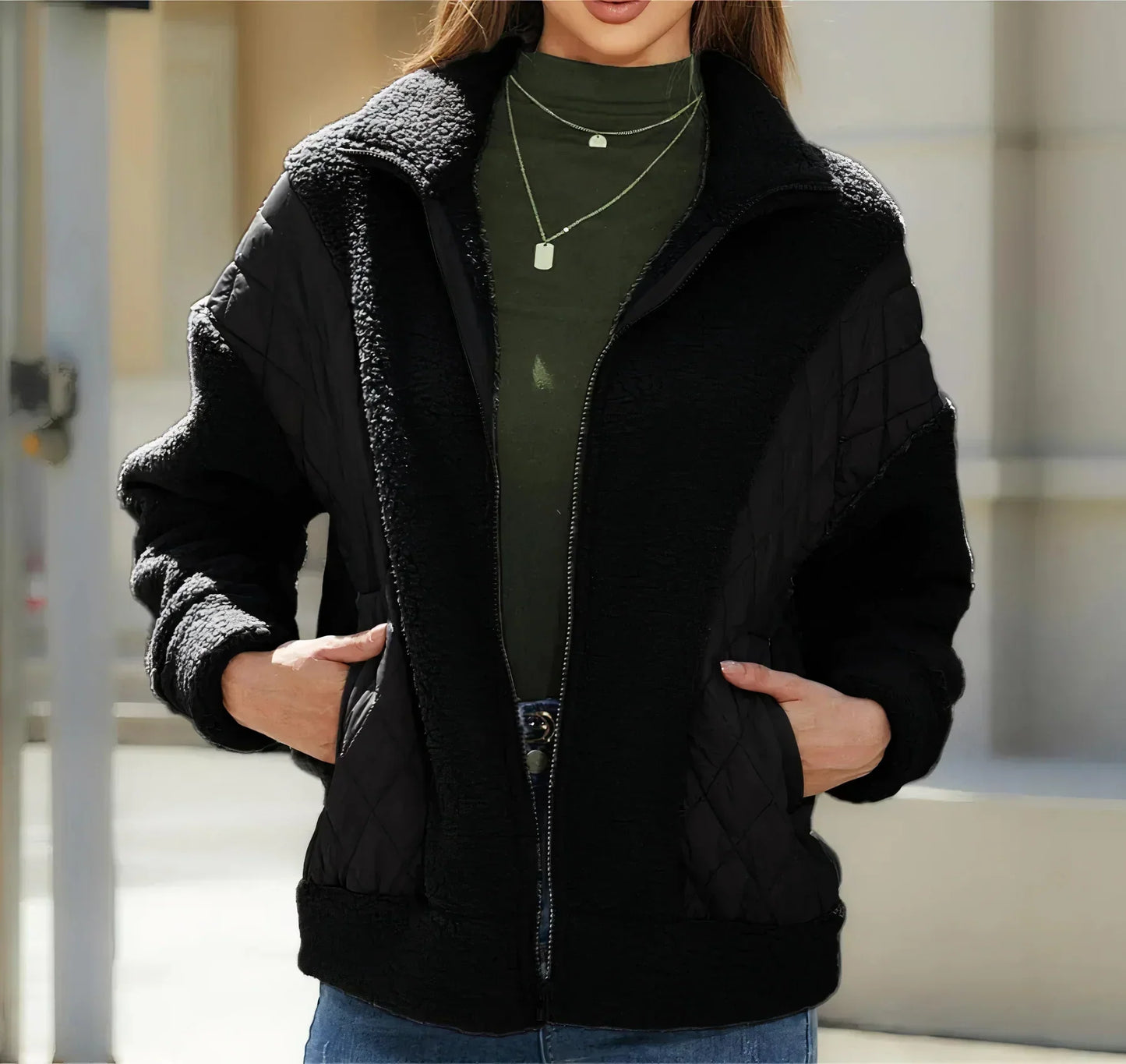 Chaqueta Para Exterior Con Diseño Funcional Para Mujer | Ideal Para Otoño E Invierno