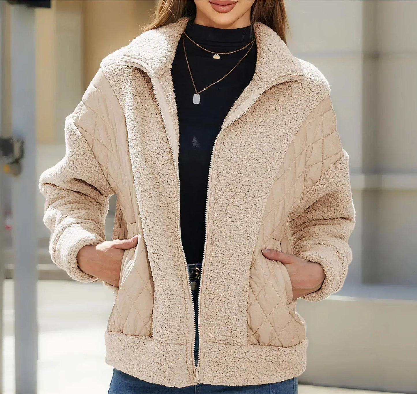 Chaqueta Para Exterior Con Diseño Funcional Para Mujer | Ideal Para Otoño E Invierno