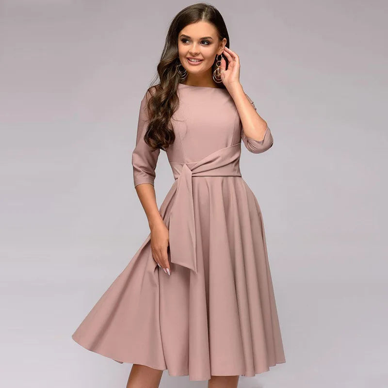 Vestido de Corte Línea A para Mujer | Ideal para Uso Diario e Informal