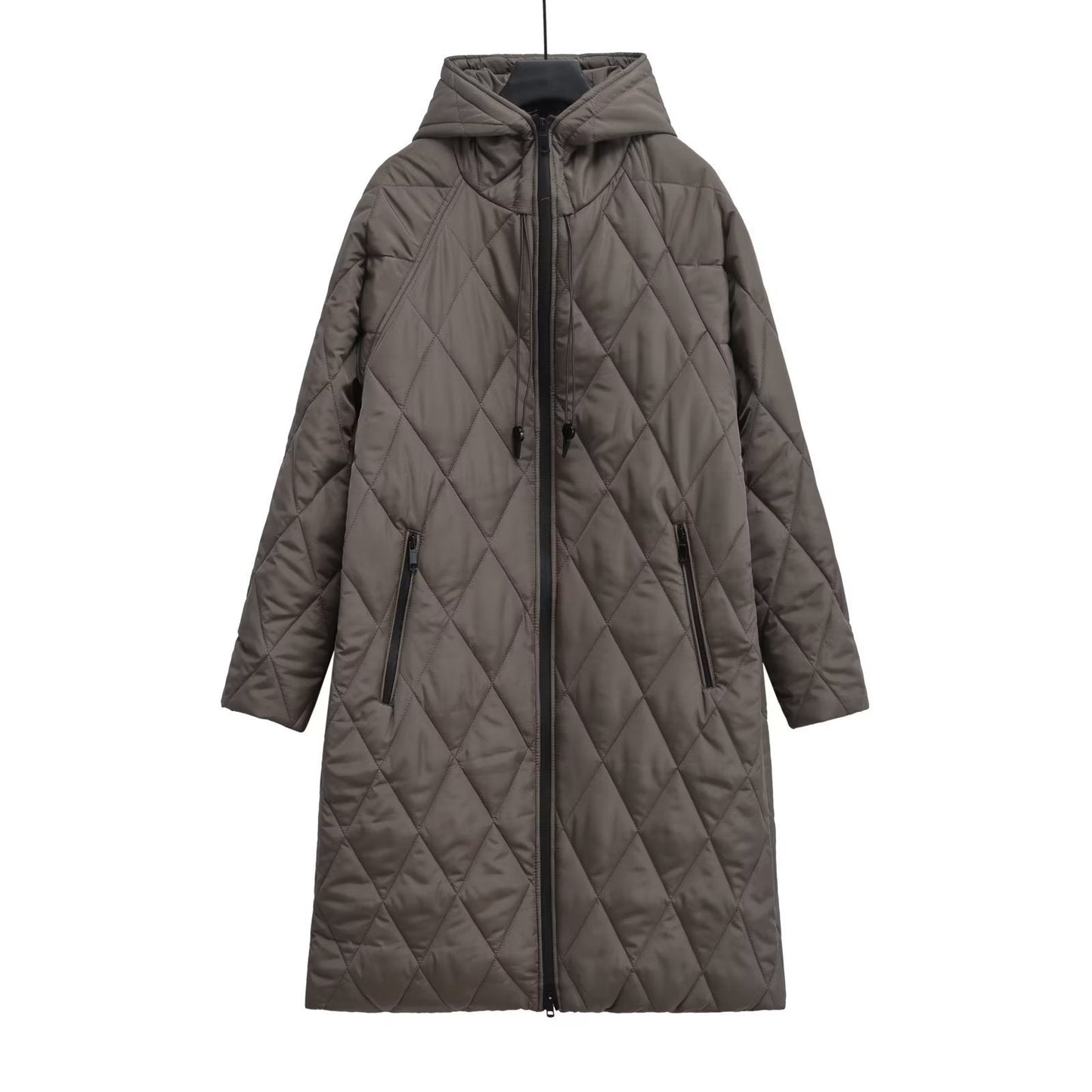 Parka Larga con Capucha Integrada para Mujer | Ideal para Invierno