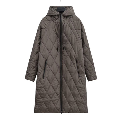 Parka Larga con Capucha Integrada para Mujer | Ideal para Invierno