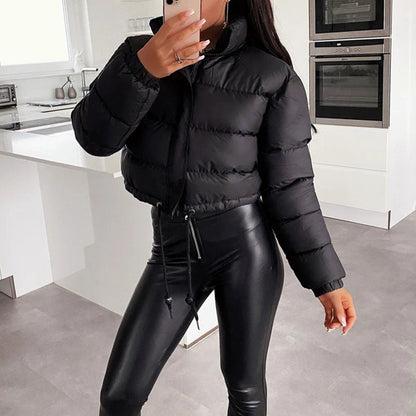 Chaqueta Acolchada con Corte Ajustado para Mujer | Ideal para el Invierno