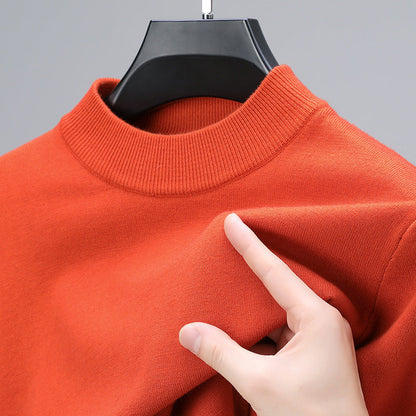 Jersey de Cuello Redondo Canelado con Corte Ajustado para Hombre | Ideal para Uso Diario