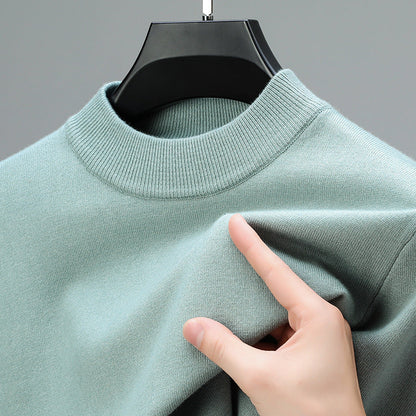 Jersey de Cuello Redondo Canelado con Corte Ajustado para Hombre | Ideal para Uso Diario