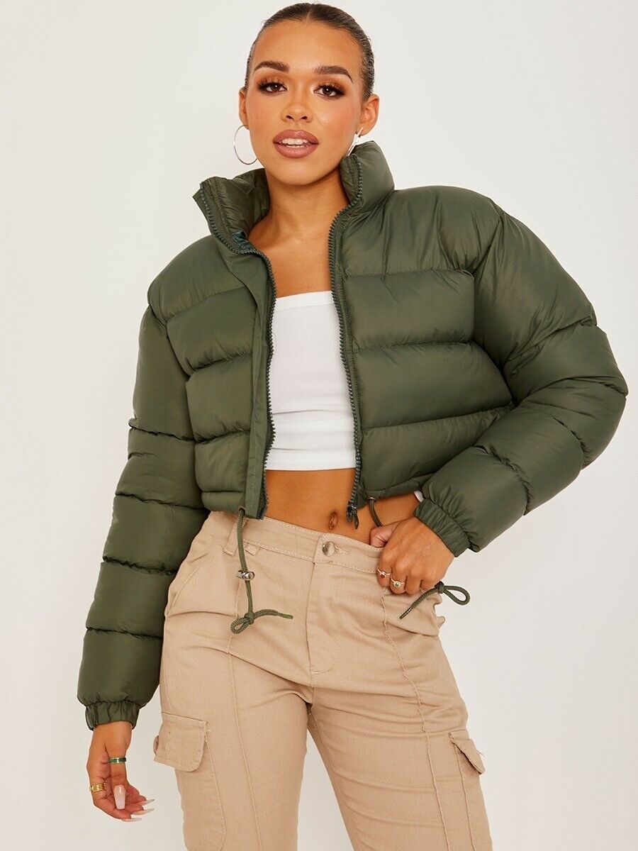 Chaqueta Acolchada con Corte Ajustado para Mujer | Ideal para el Invierno