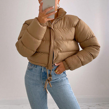 Chaqueta Acolchada con Corte Ajustado para Mujer | Ideal para el Invierno