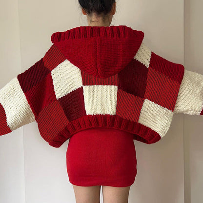 Sudadera con Capucha y Mangas Voluminosas para Mujer | Ideal para Uso Diario en Interior o Exterior