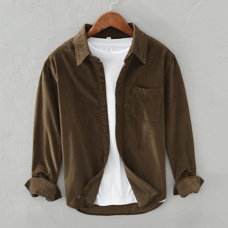 Camisa Con Cierre Abotonado Y Col Clásico Para Hombre | Ideal Para Uso Diario