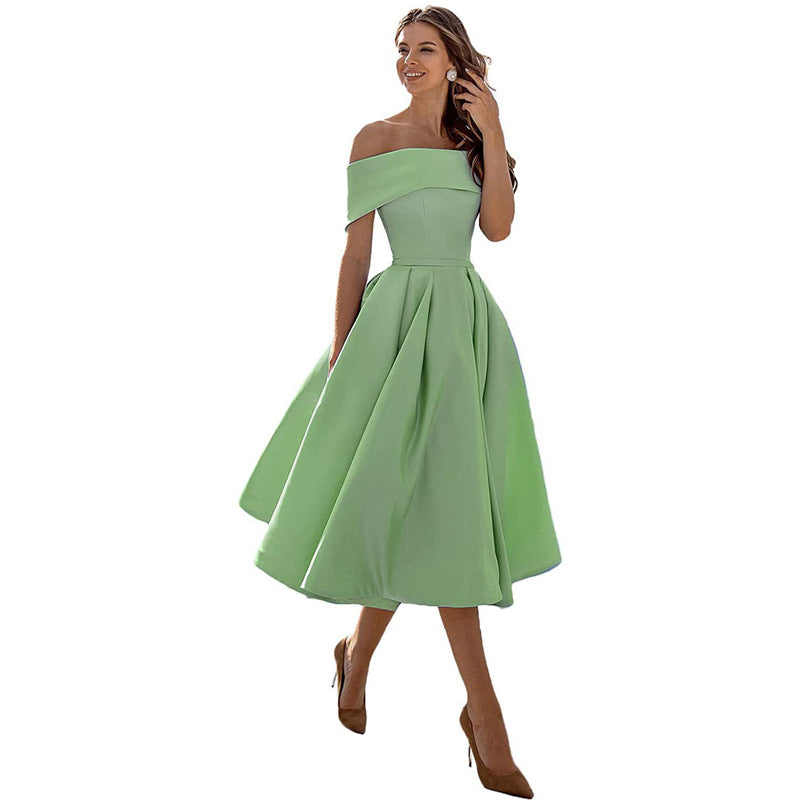 Vestido Sin Tirantes de Corte Largo Para Mujer | Ideal Para Eventos y Salidas Nocturnas