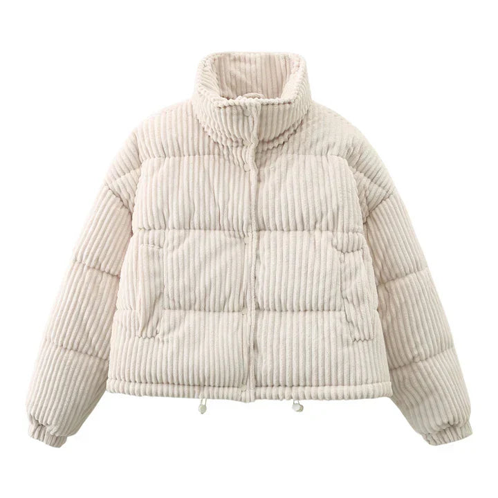 Chaqueta De Invierno Con Corte Recto Para Mujer | Ideal Para Uso Diario