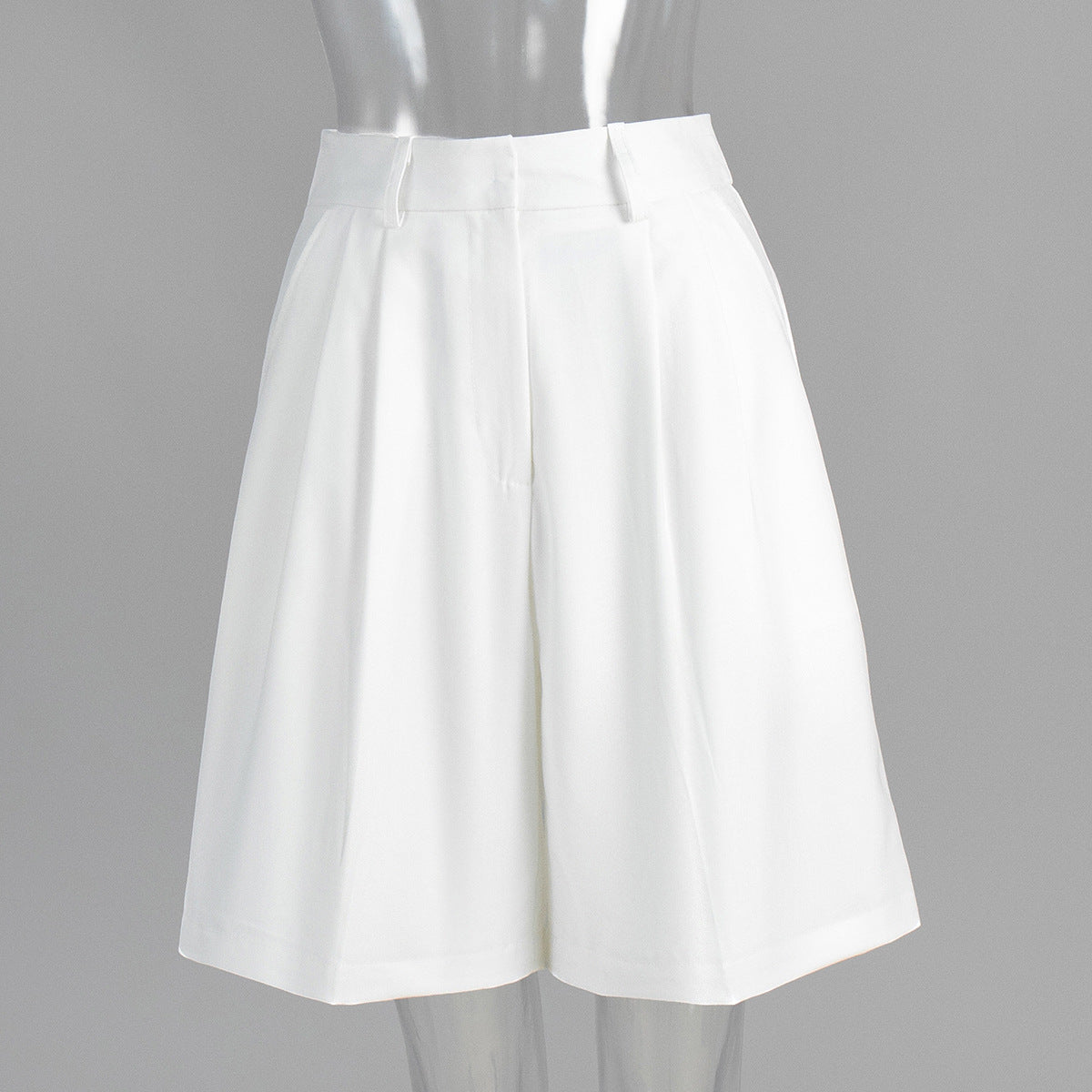 Short De Talle Alto Con Pernera Ancha Para Mujer | Ideal Para Primavera Y Verano