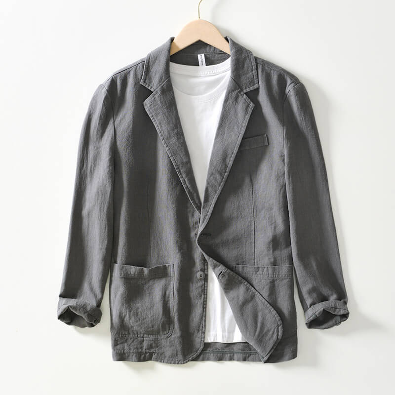 Chaqueta Recta Para Hombre | Ideal Para Uso Diario Y Contextos Semi-Formales