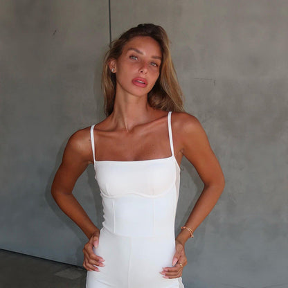 Mono Sin Hombros Ajustado Para Mujer | Ideal Para Uso Diario Y Eventos