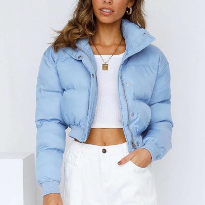 Chaqueta Corta Con Capucha Integrada Para Mujer | Ideal Para Entretiempo Y Uso Diario