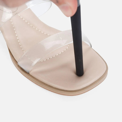 Sandalias De Tacón Medio Con Correas Superiores Para Mujer | Ideales Para Uso Diario Y Diferentes Ocasiones
