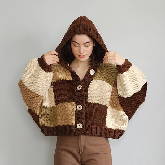 Sudadera con Capucha y Mangas Voluminosas para Mujer | Ideal para Uso Diario en Interior o Exterior