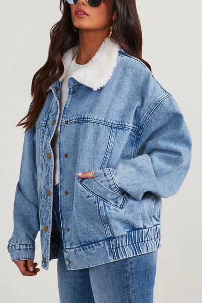 Chaqueta Oversize con Botones Frontales para Mujer | Ideal para Primavera, Otoño y Uso Diario