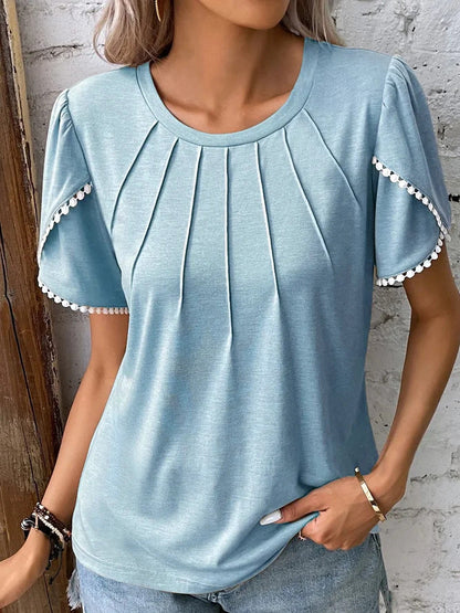 Top Con Corte Amplio Para Mujer | Ideal Para Uso Diario Y Actividades En Casa
