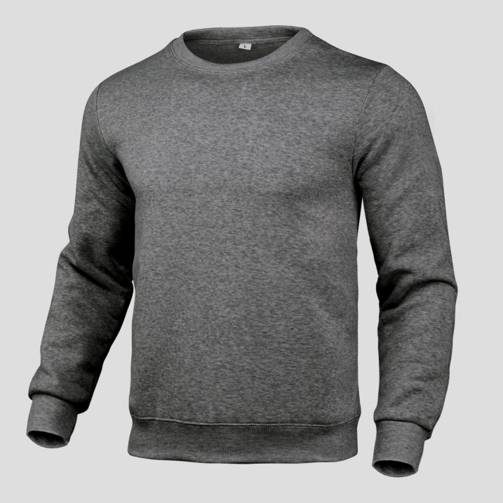 Sudadera de Cuello Redondo con Corte Recto para Hombre | Ideal para Uso Diario