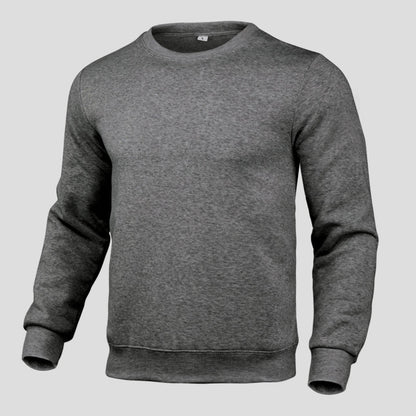 Sudadera de Cuello Redondo con Corte Recto para Hombre | Ideal para Uso Diario