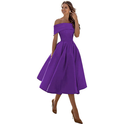 Vestido Sin Tirantes de Corte Largo Para Mujer | Ideal Para Eventos y Salidas Nocturnas