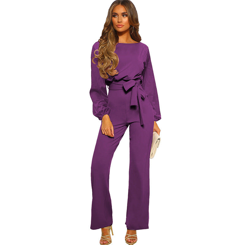 Mono Con Cuello Redondo Y Manga Voluminosa Para Mujer | Ideal Para Eventos Y Ocasiones Formales