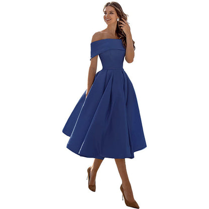 Vestido Sin Tirantes de Corte Largo Para Mujer | Ideal Para Eventos y Salidas Nocturnas