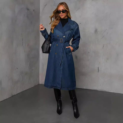 Trench con Cinturón Ajustable para Mujer | Ideal para Uso Diario u Ocasiones Formales