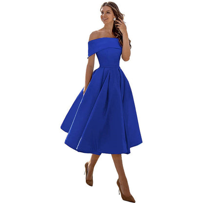 Vestido Sin Tirantes de Corte Largo Para Mujer | Ideal Para Eventos y Salidas Nocturnas