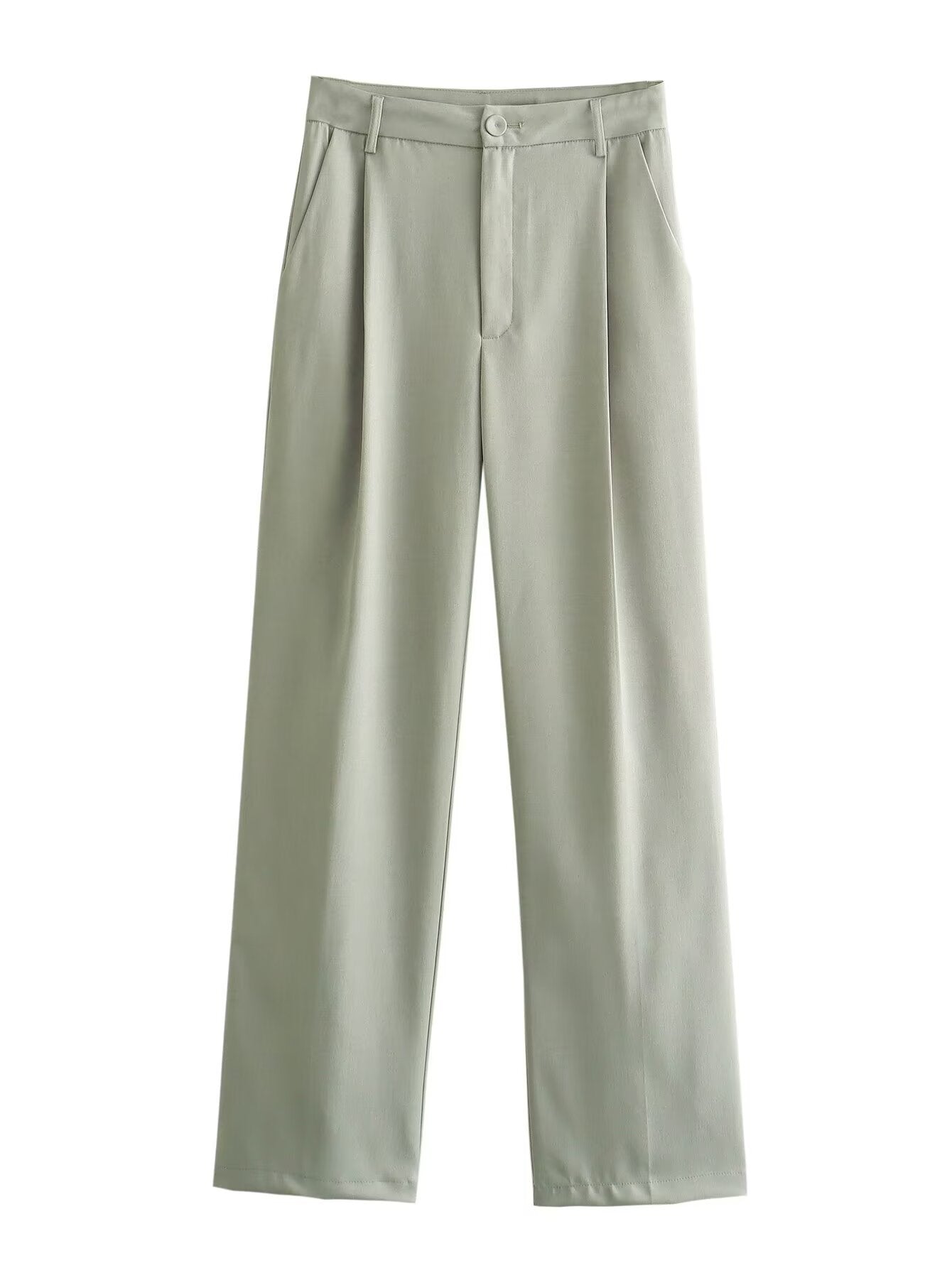 Conjunto De Dos Piezas con Chaqueta Corta y Pantalón Ancho para Adultos | Ideal para Uso Diario Y Entornos Profesionales