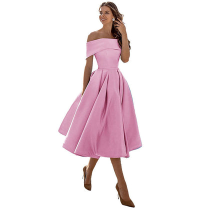 Vestido Sin Tirantes de Corte Largo Para Mujer | Ideal Para Eventos y Salidas Nocturnas