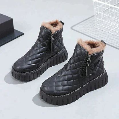 Botas De Nieve Con Forro Interior Y Suela Antideslizante Para Adultos | Ideal Para Invierno