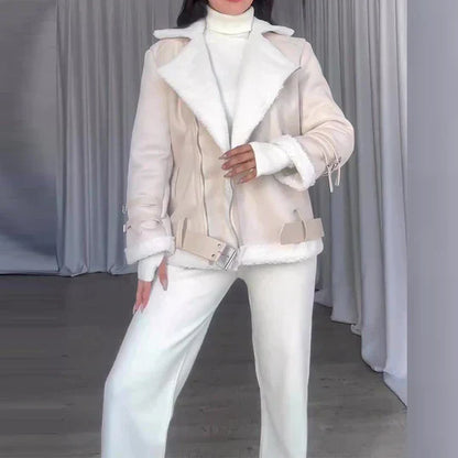 Chaqueta De Invierno Con Cierre Frontal Para Mujer | Ideal Para Temporada De Frío