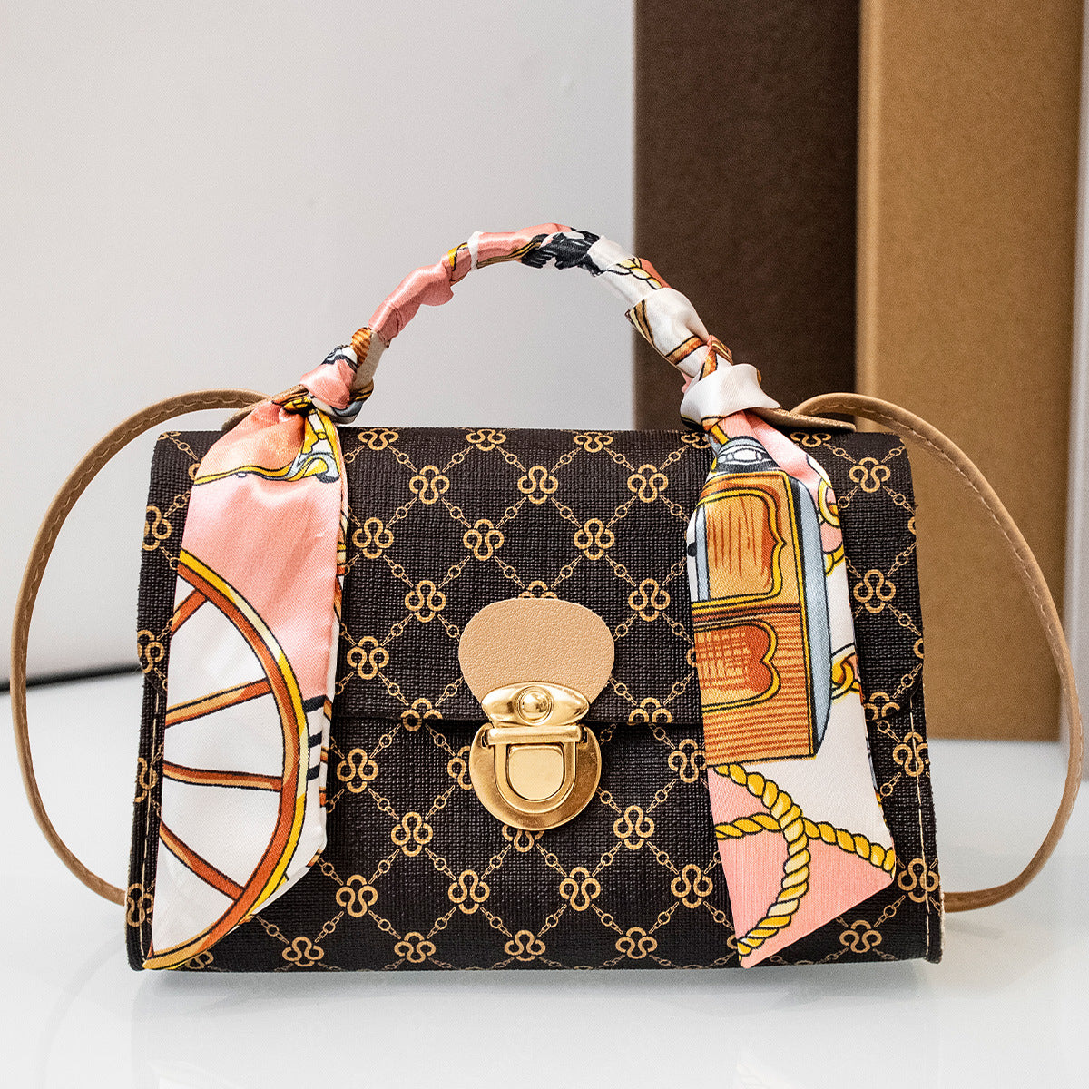 Bolso Crossbody Cuadrado Con Cierre Seguro Para Mujer | Ideal Para Uso Diario Y Desplazamientos En Ciudad