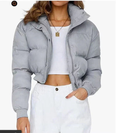 Chaqueta Corta Con Capucha Integrada Para Mujer | Ideal Para Entretiempo Y Uso Diario