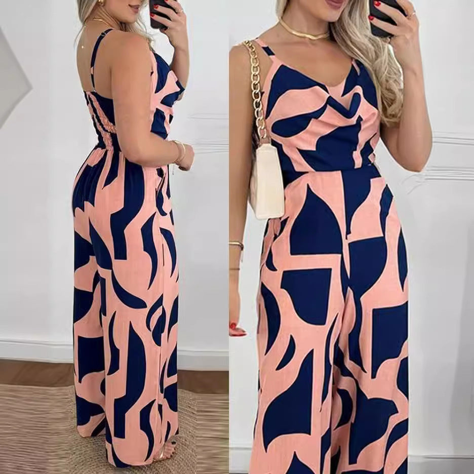Mono Con Estampado Floral Y Tirantes Ajustables Para Mujer | Ideal Para Uso Diario Y Ocasiones Informales
