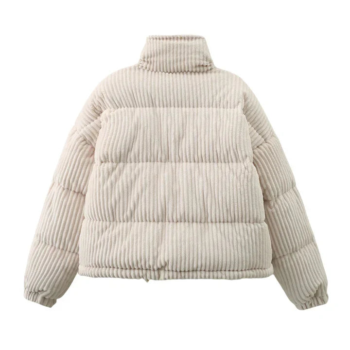 Chaqueta De Invierno Con Corte Recto Para Mujer | Ideal Para Uso Diario